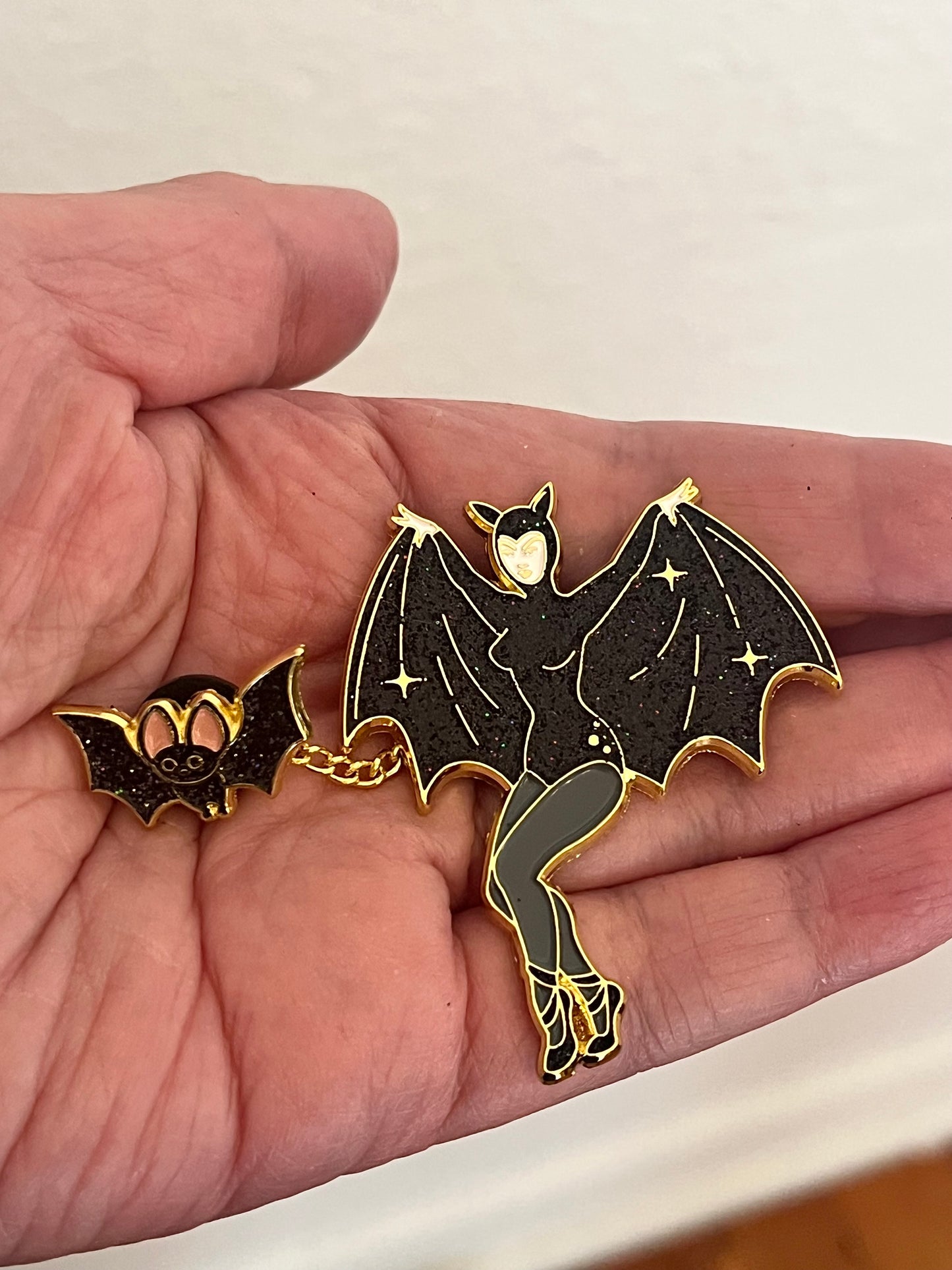 Bat Lady and Her Wingman