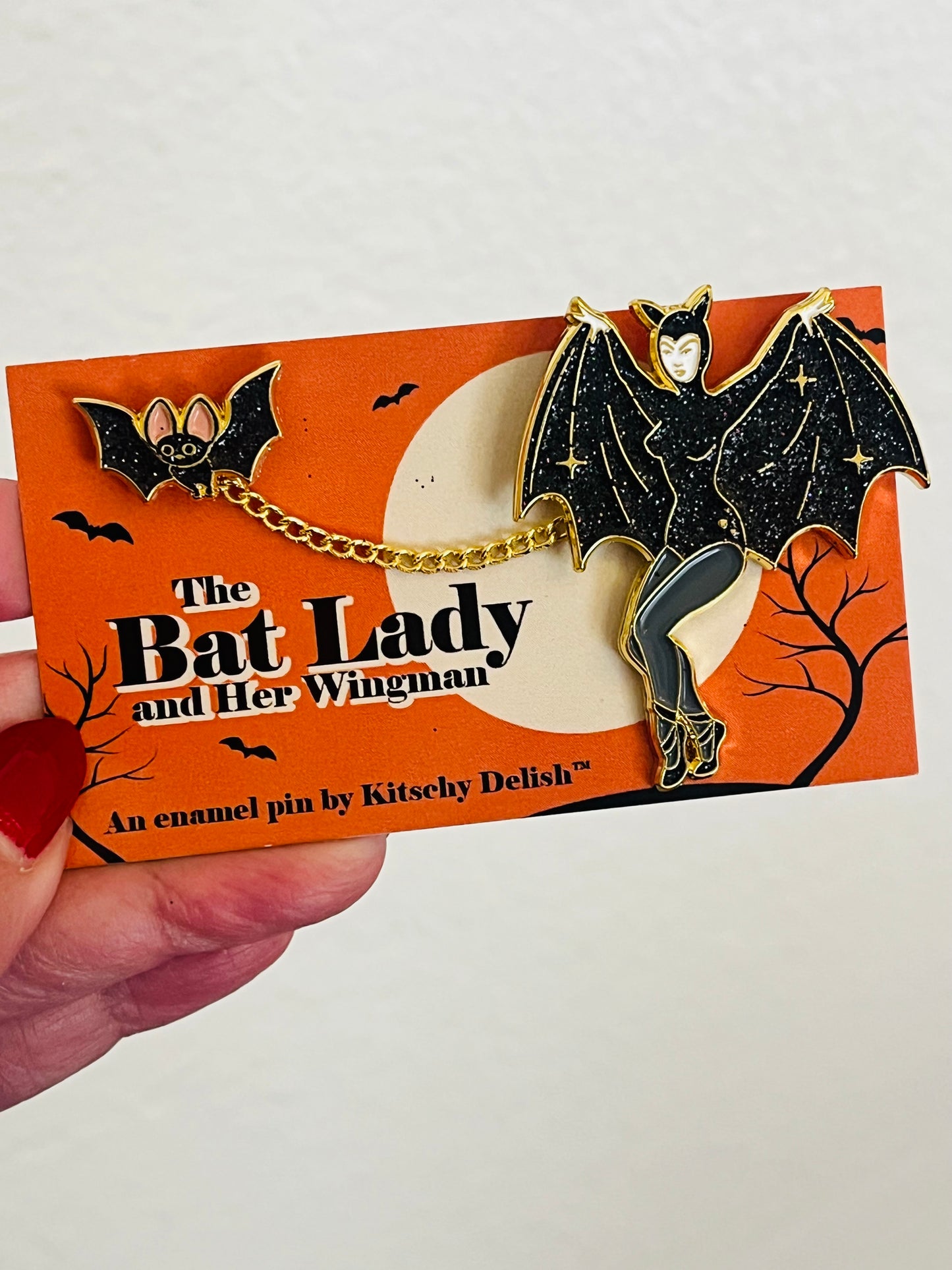 Bat Lady and Her Wingman