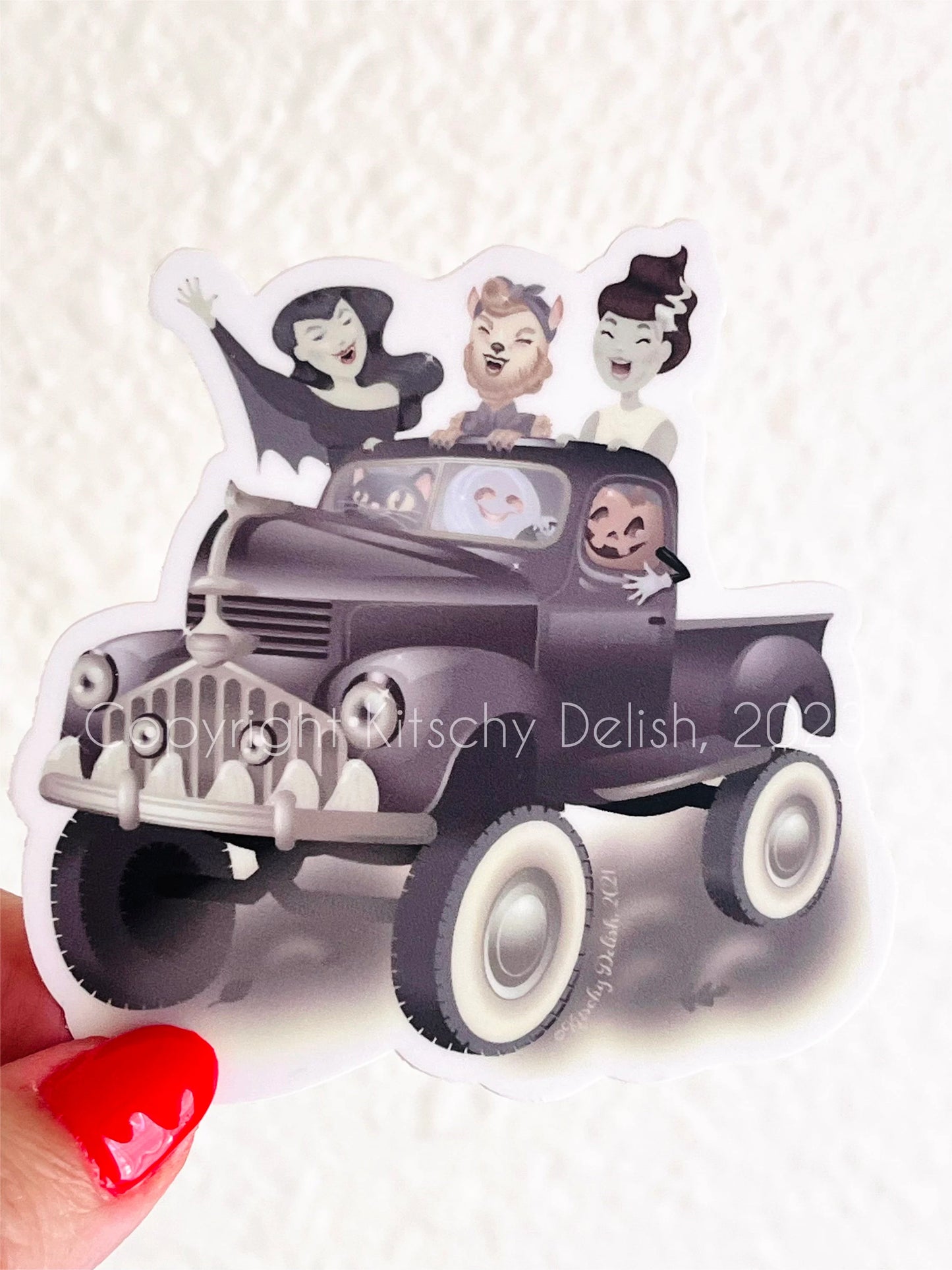 Monster Truck vinyl sticker