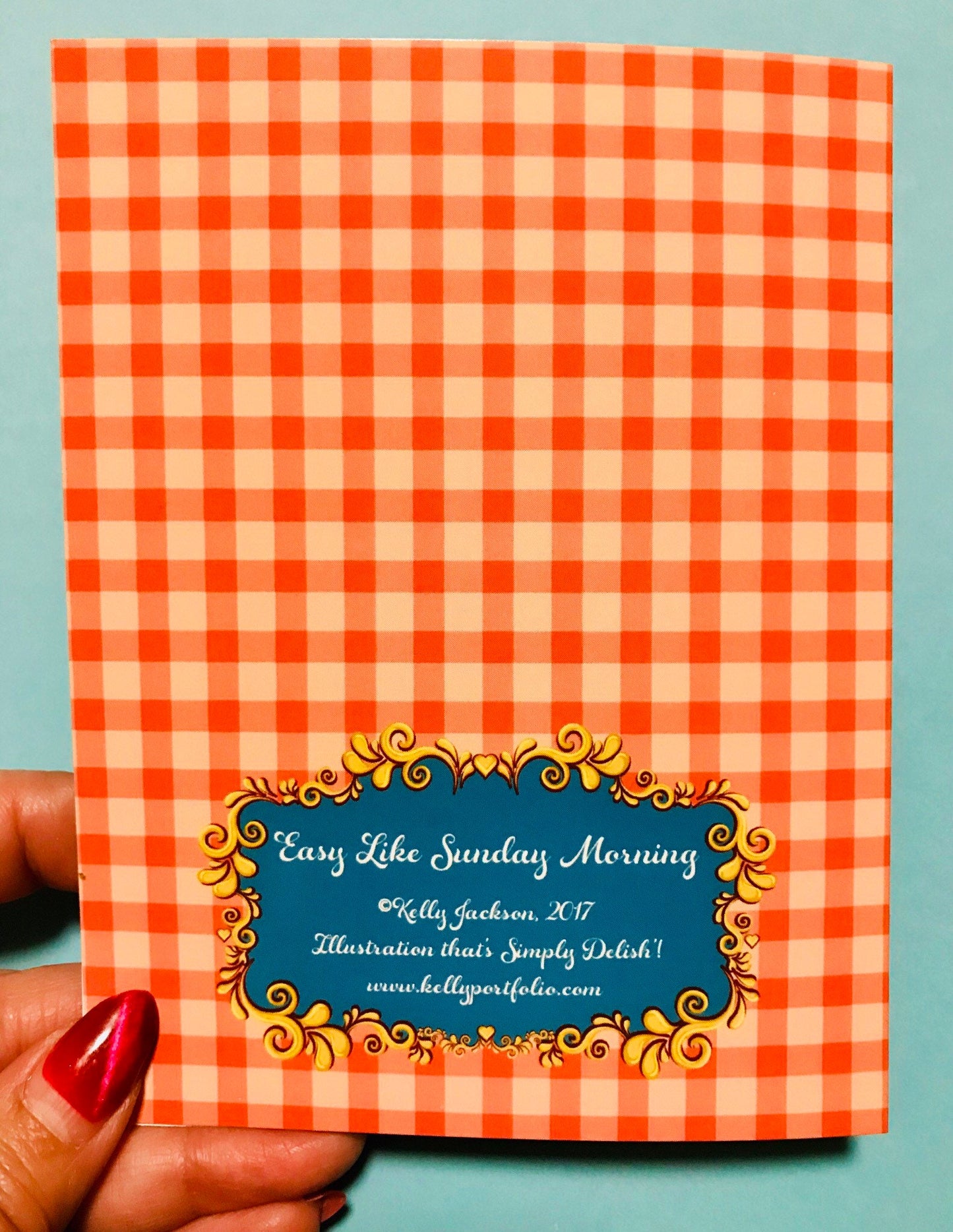 Easy Like Sunday Morning greeting card