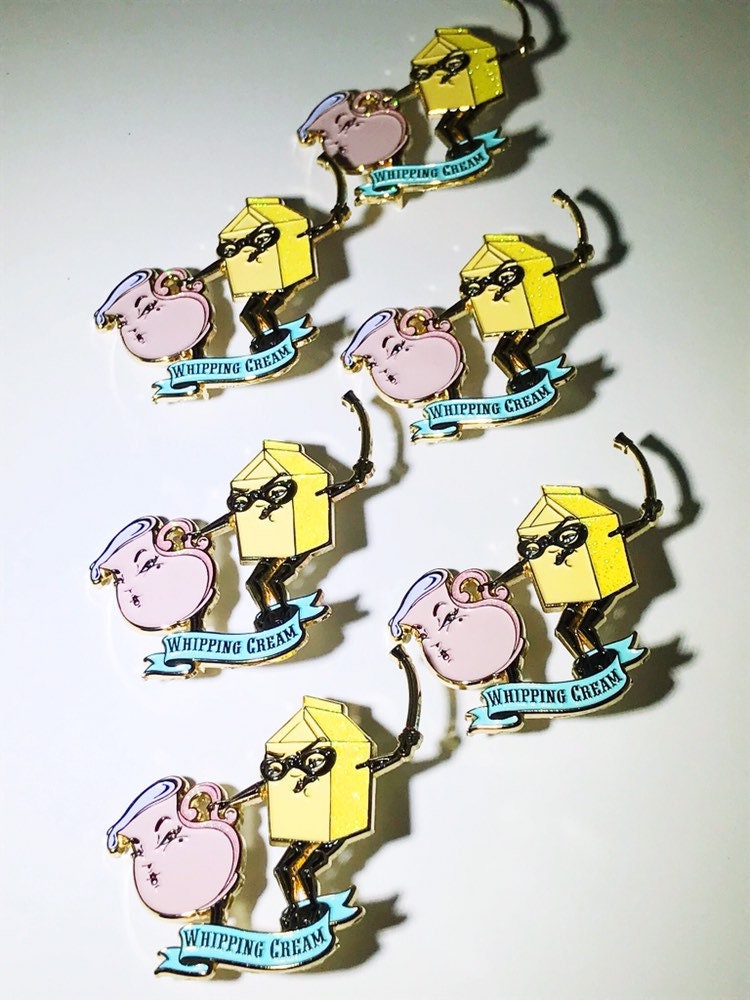 Whipping Cream! Soft enamel pin