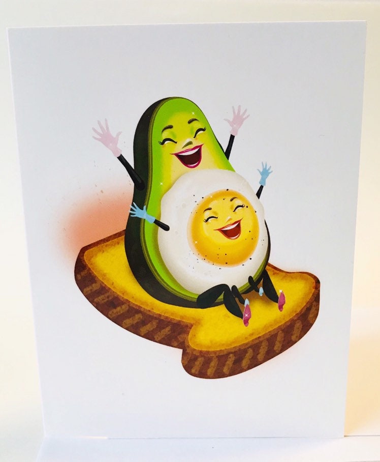 So Happy Together blank greeting card