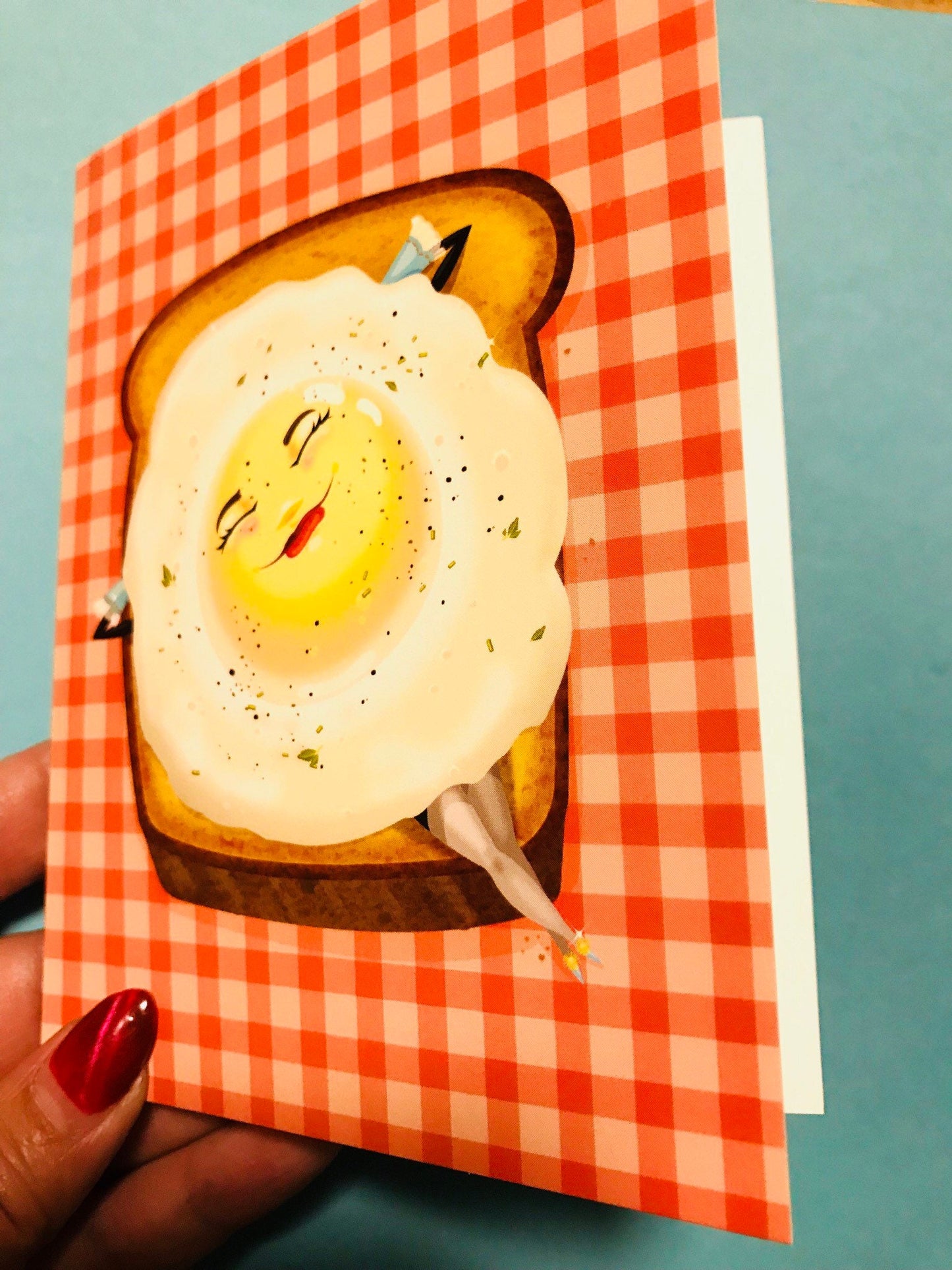 Easy Like Sunday Morning greeting card