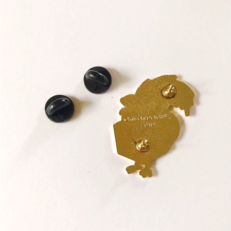 CockBlock soft enamel pin with glitter!