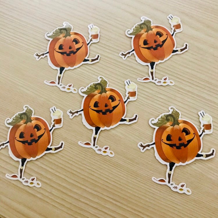 Pumpkin Spice Latte vinyl sticker