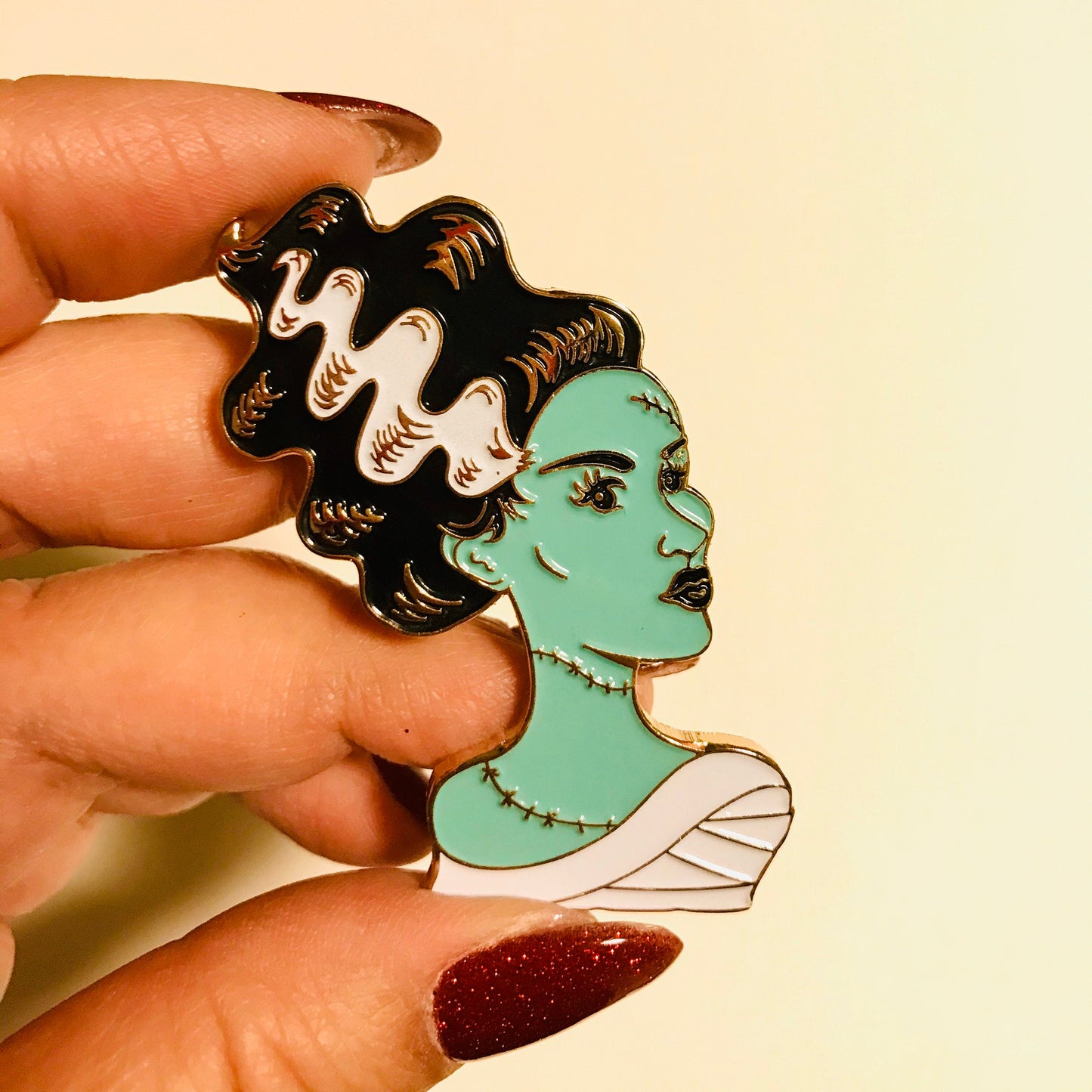 Bride of Frank pin! Glow in the dark