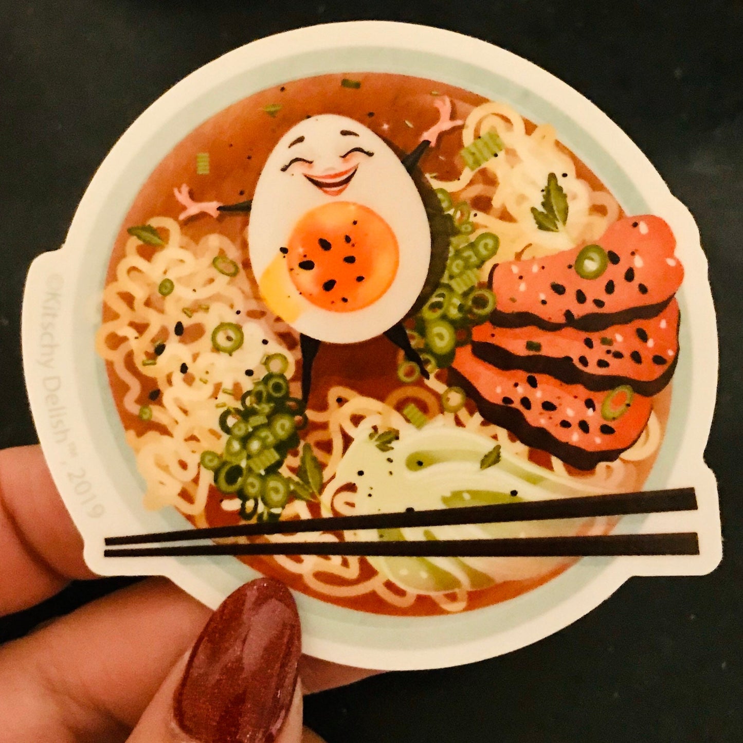 Ramen Sticker! 3x3 vinyl