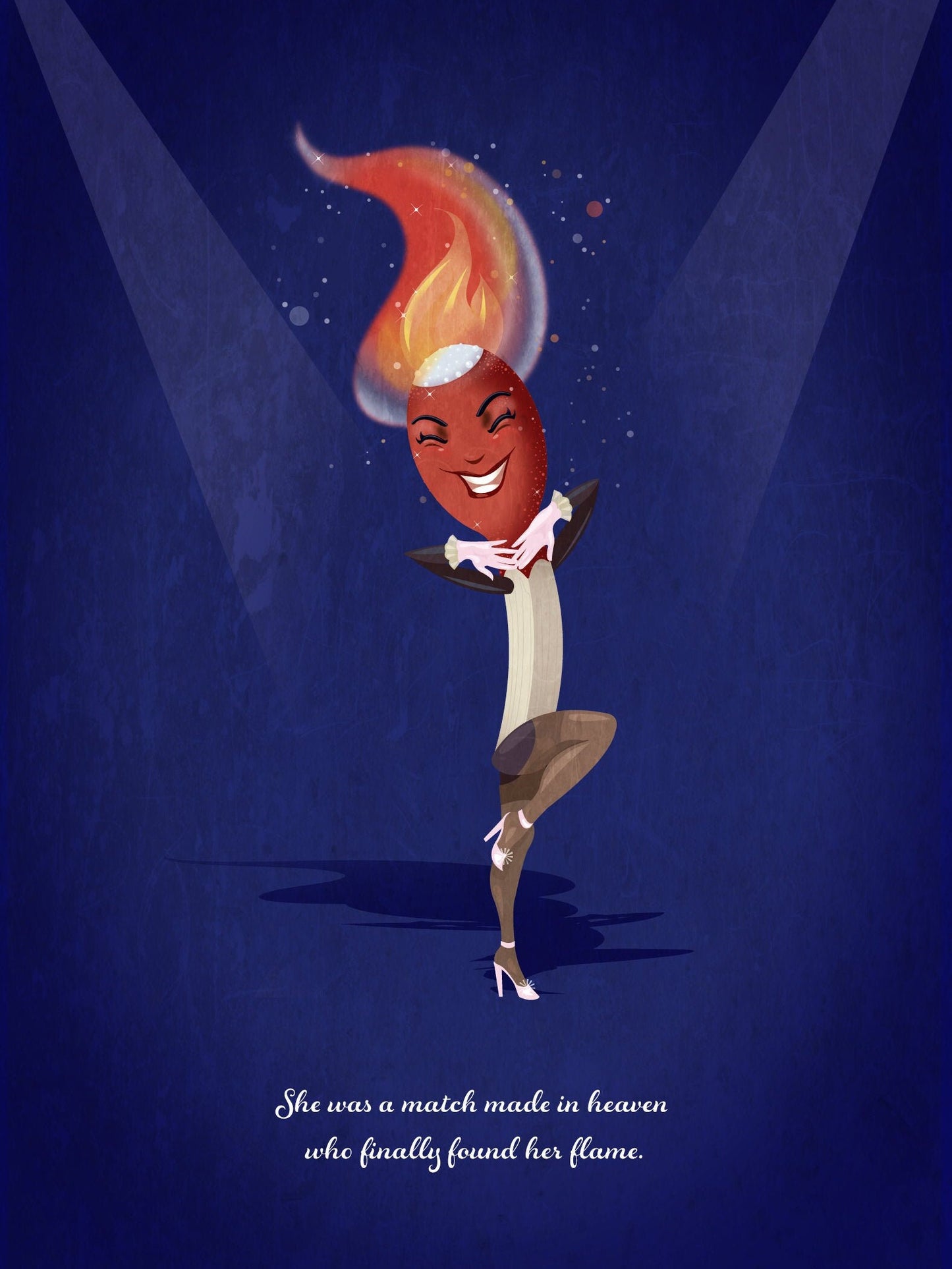 Match, 5x7 digital print