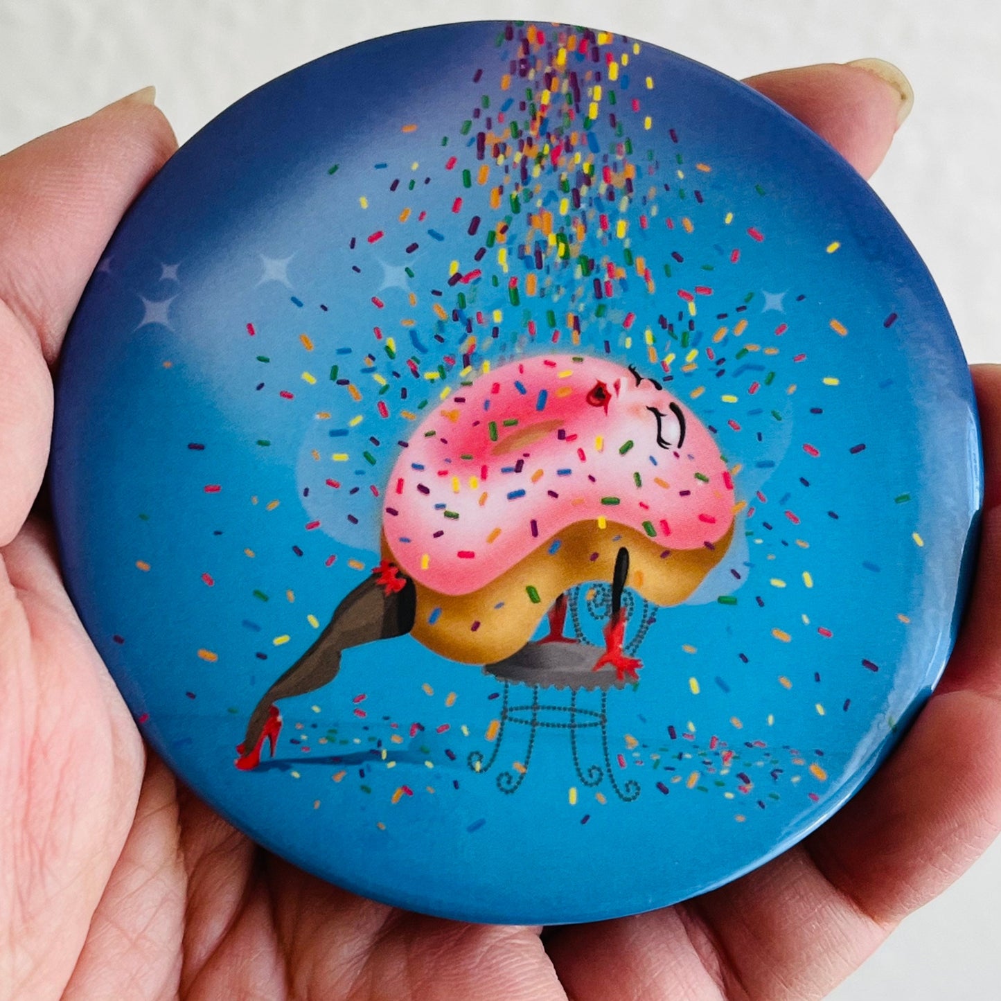 3" Magnet, What a Feeling!