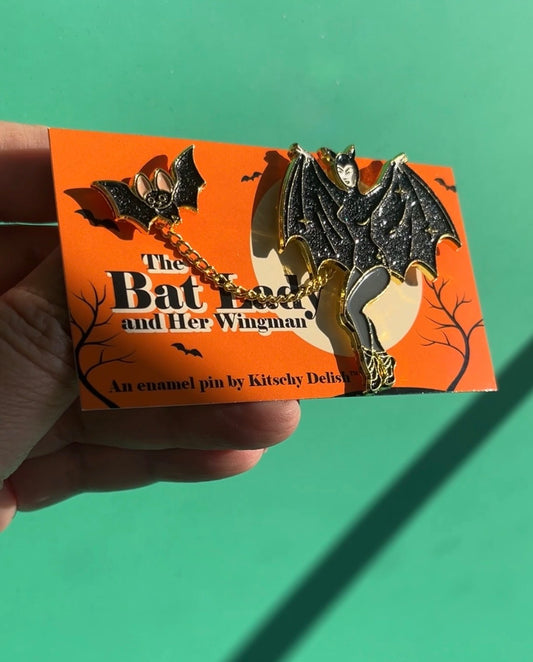 Bat Lady and Her Wingman