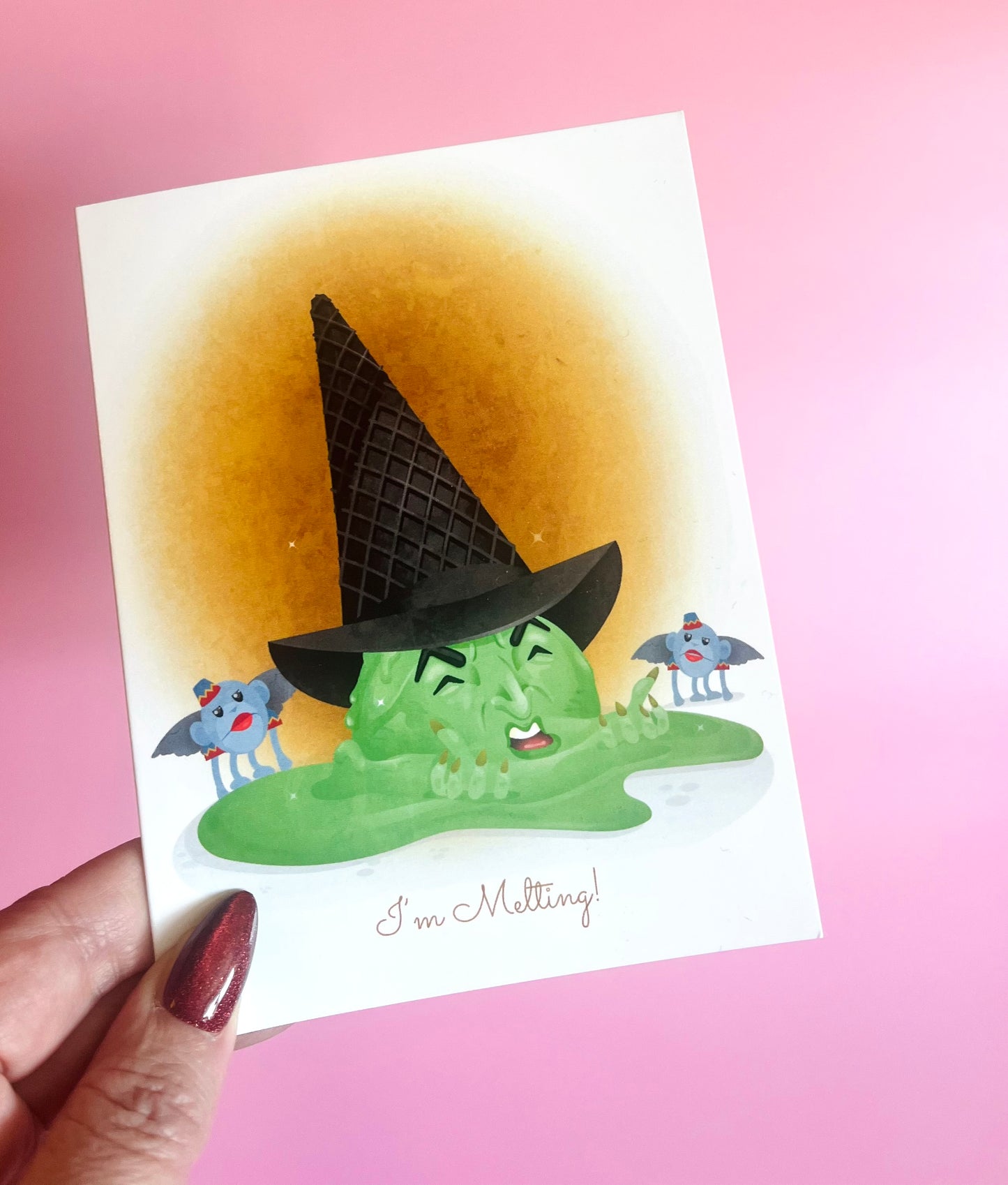 I’m Melting greeting card