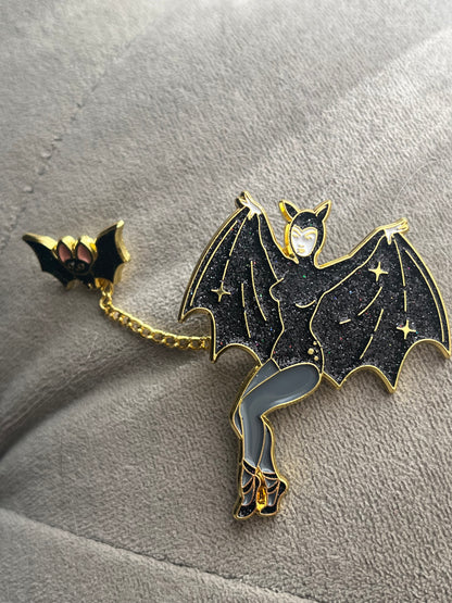 Bat Lady and Her Wingman