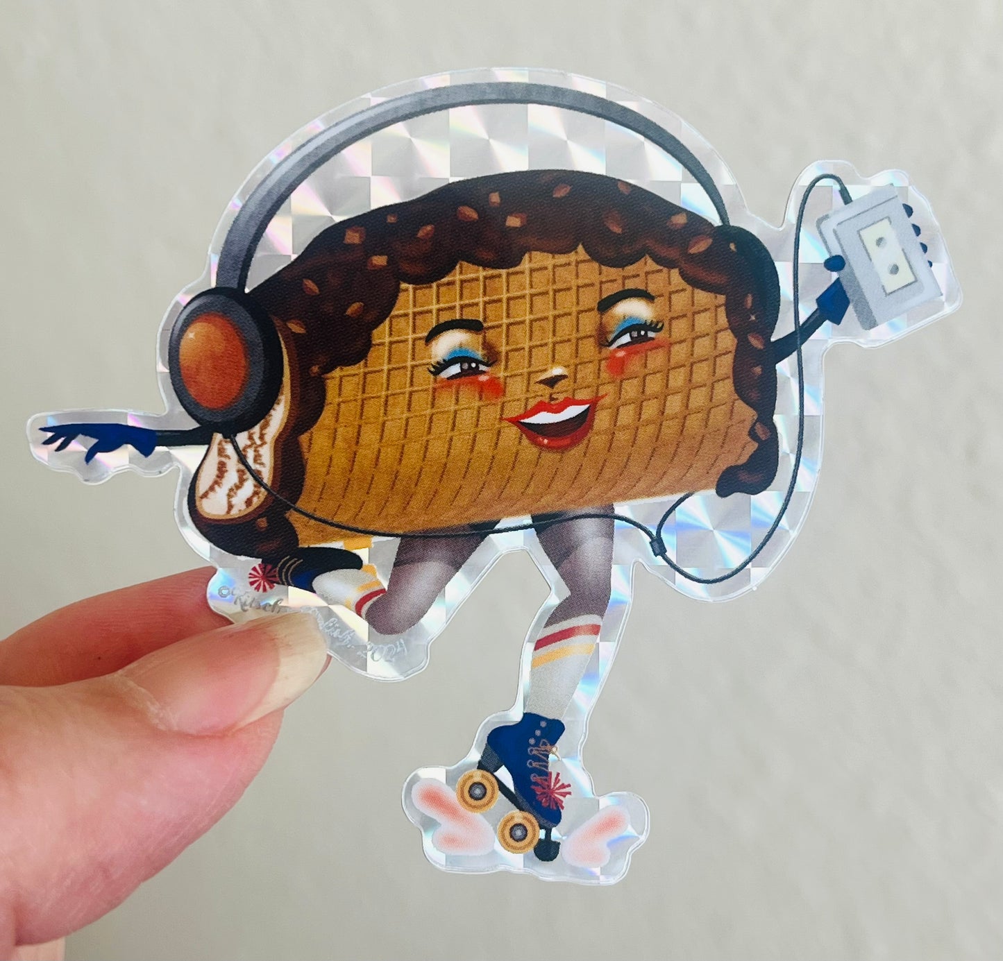 ChocoTaco prismatic sticker