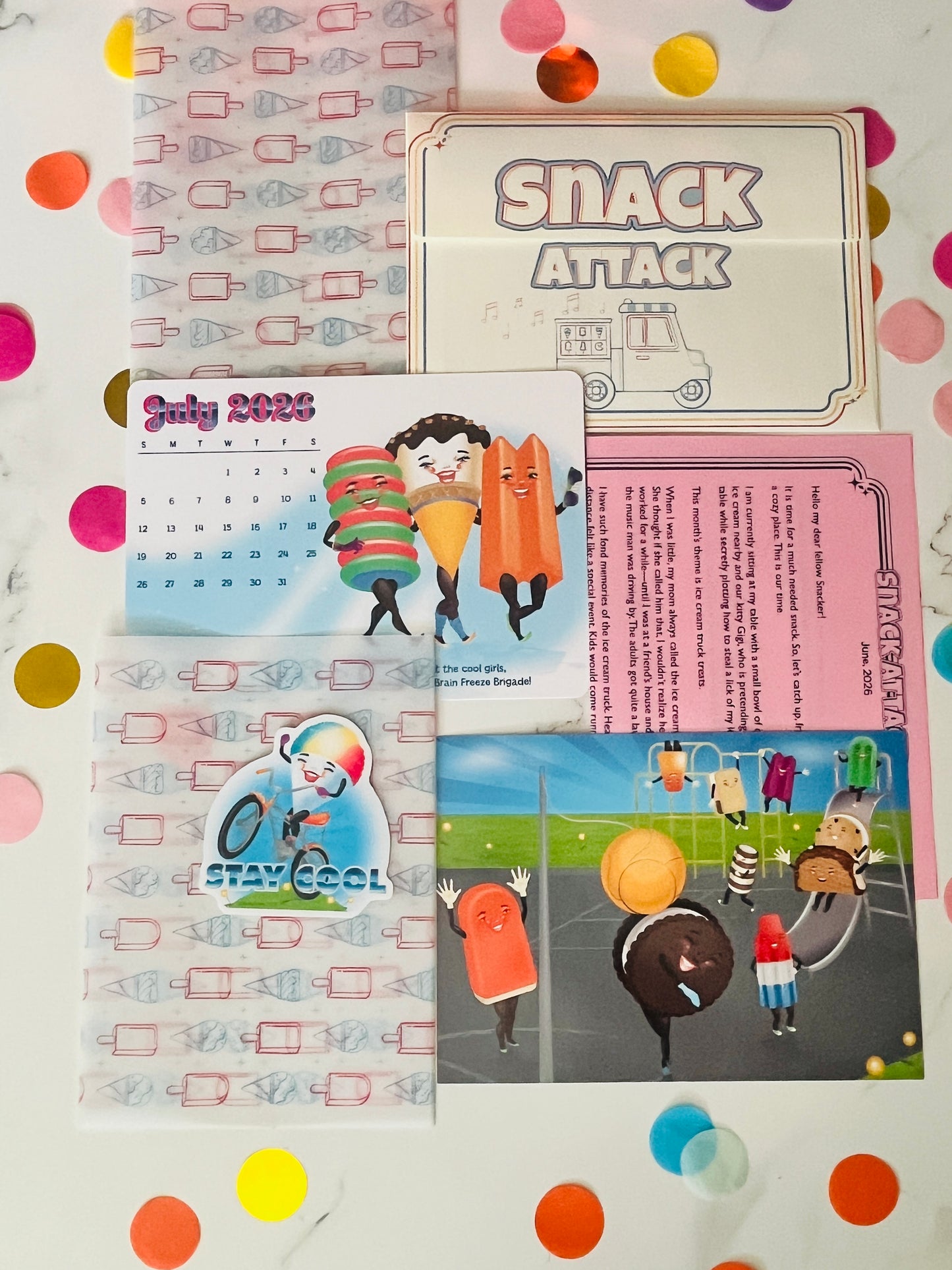 Catch Up Snack Attack Mail from June 2026