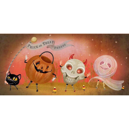 Trick or Treat Parade! 11x17 Giclee' Print