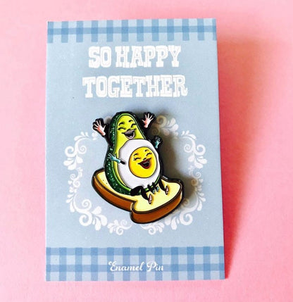 So Happy Together soft enamel pin!