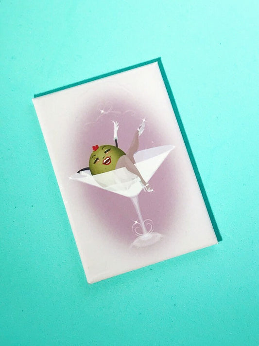 Dirty Martini 2x3" Refrigerator magnet