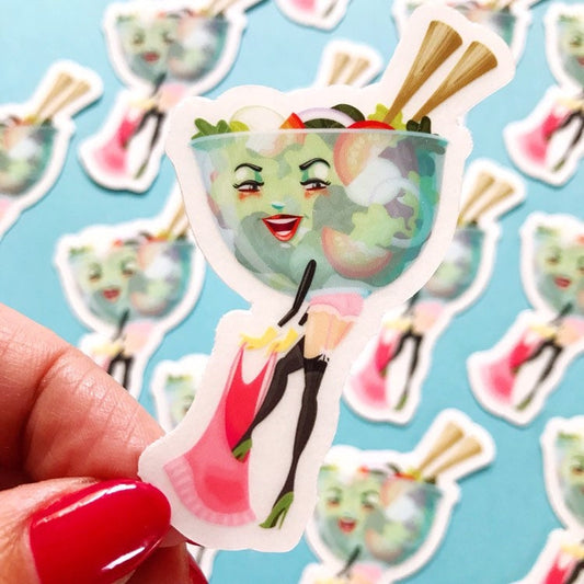 Salad Dressing, 2.75" vinyl sticker