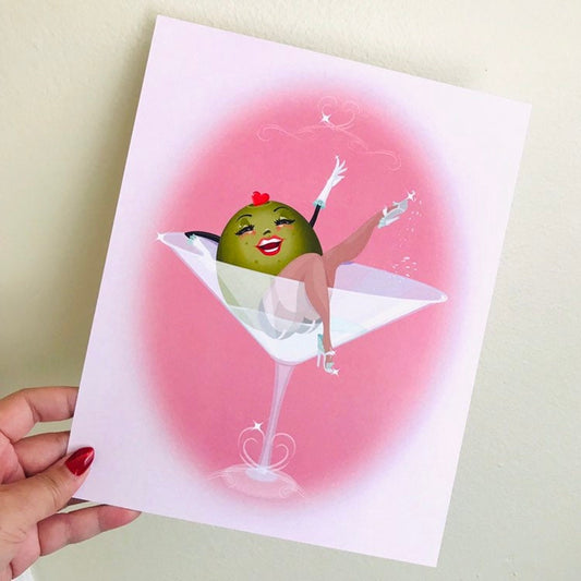 Dirty Martini 8x10 print